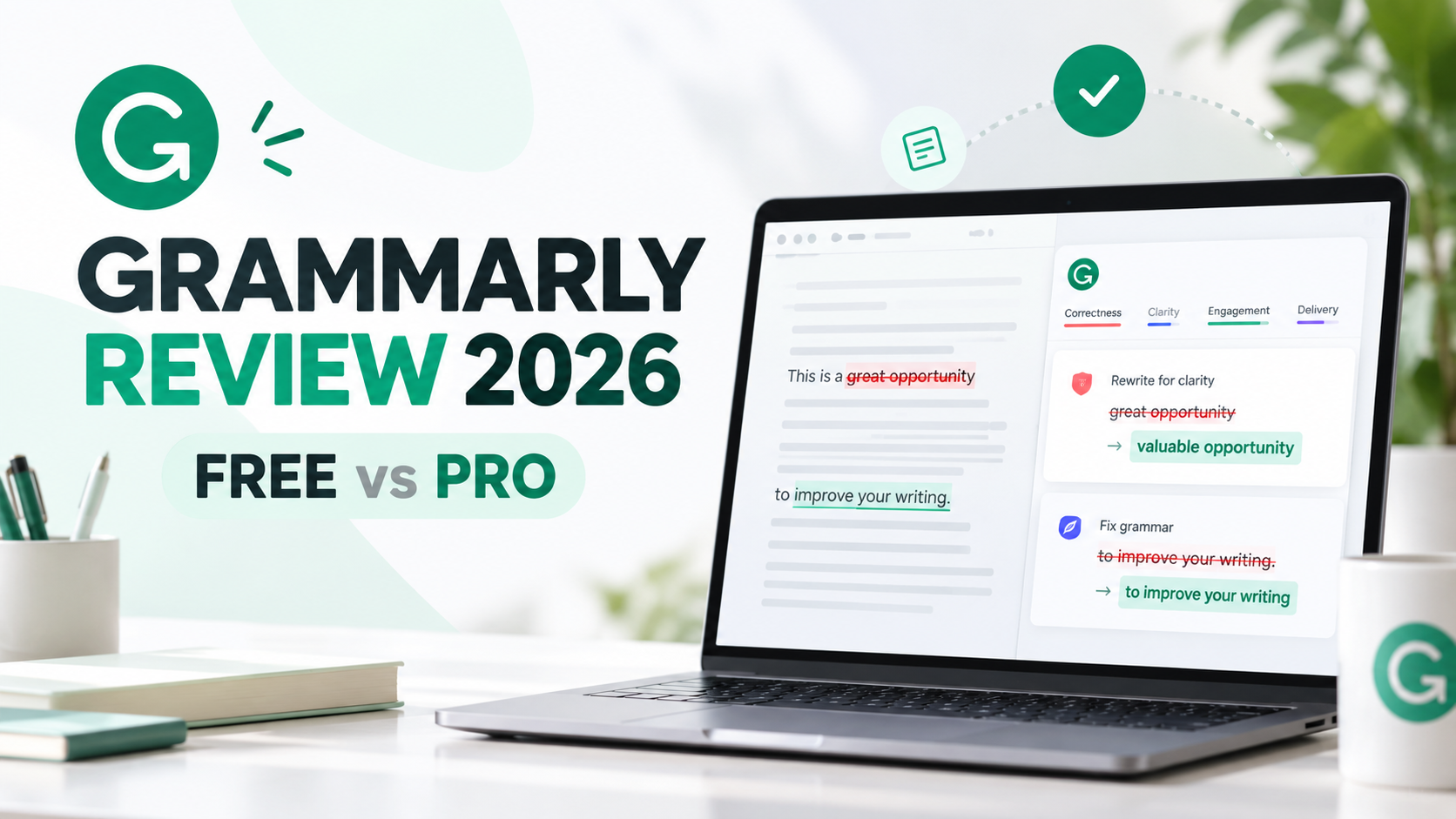 grammarly review free vs pro