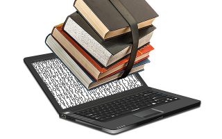 group of books coming from the computer study online courses