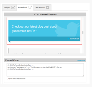 clicktotweet embed themes