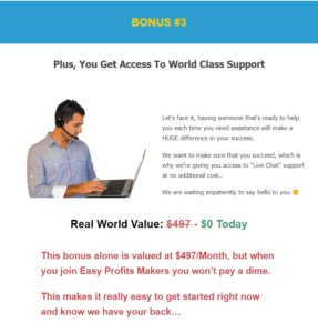 easy profits makers bonus3