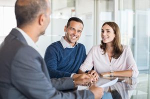 couple consultation with financial expert