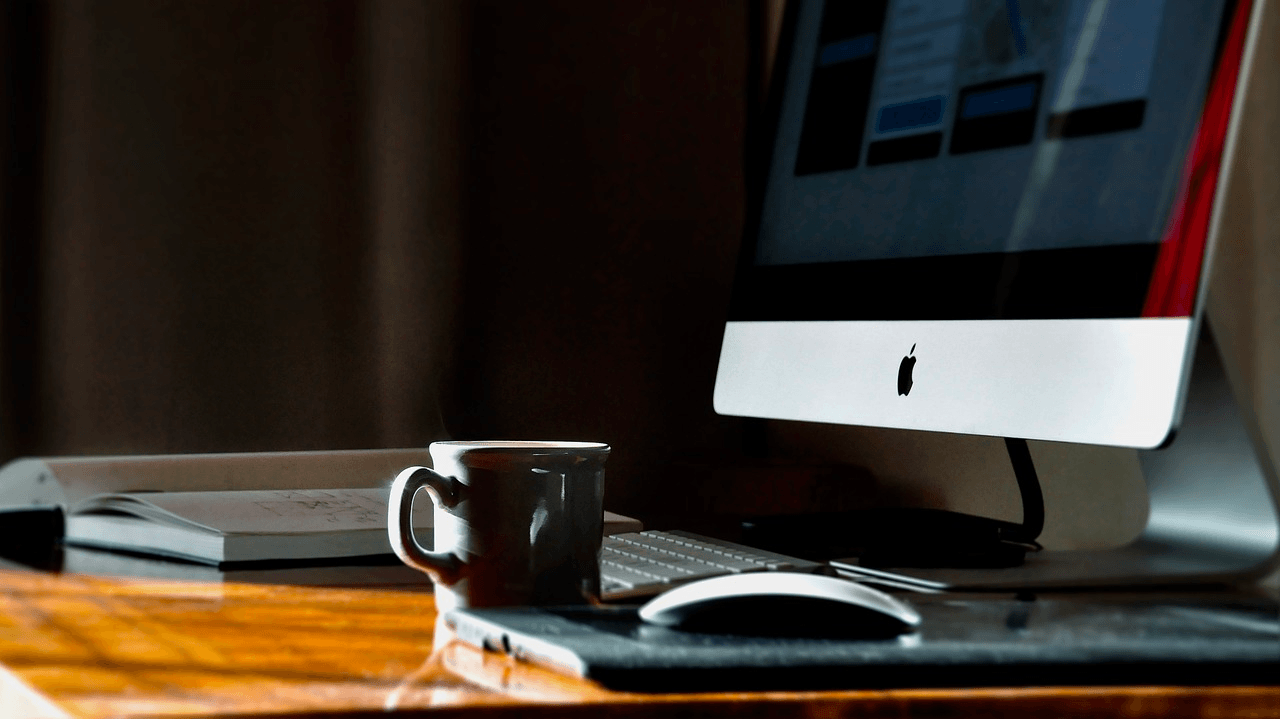 coffee-cup-desk-notebook-display- how to save money working from home